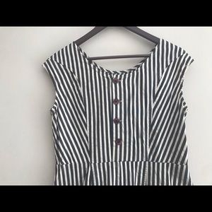 Super-cute nautical dress